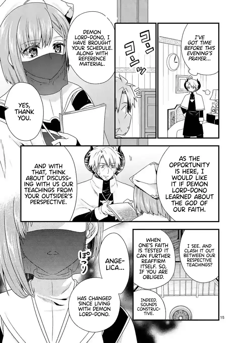 Maou Desu. Onna Yuusha no Hahaoya to Saikon Shita no de, Onna Yuusha ga Giri no Musume ni Narimashita. Chapter 32 16